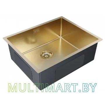 Кухонная мойка Paulmark Next PM215444-BG (брашированное золото) картинка 2